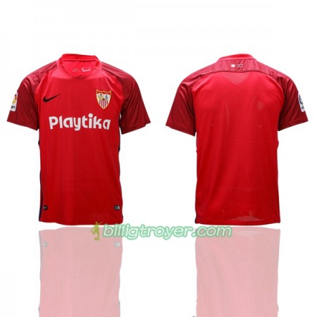 Billige Fotballdrakter Sevilla Bortedraktsett 2018/19 Kortermet